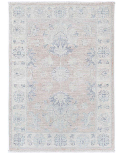 Serenity 2' 1" X 3' 0" Hand Knotted Wool Rug 2' 1" X 3' 0" (63 X 91) / Taupe / Wool