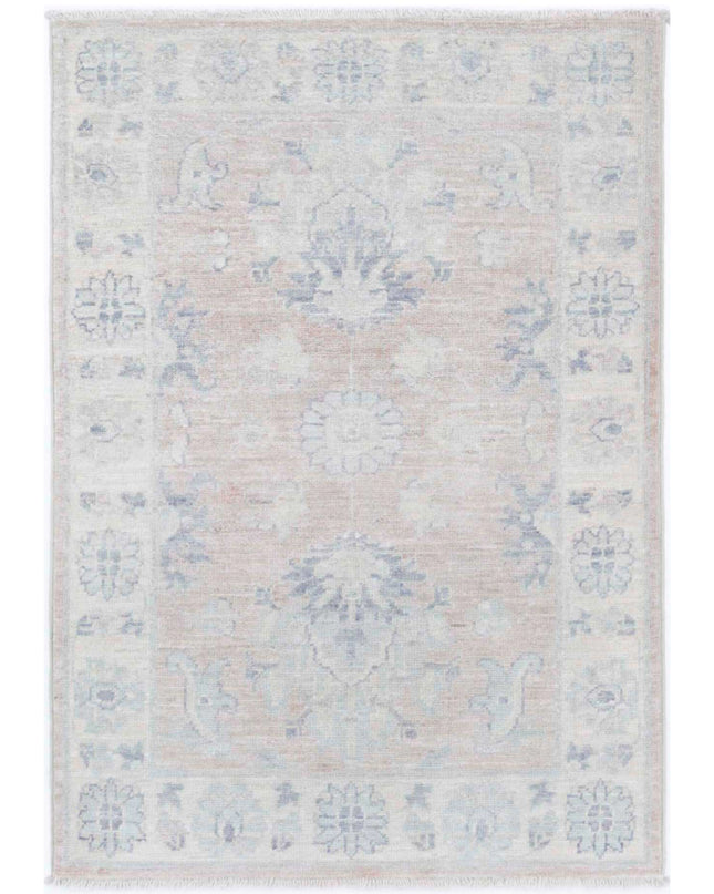 Serenity 2' 1" X 3' 0" Hand Knotted Wool Rug 2' 1" X 3' 0" (63 X 91) / Taupe / Wool