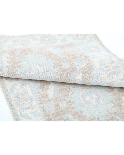 Serenity 2' 1" X 3' 2" Hand Knotted Wool Rug 2' 1" X 3' 2" (63 X 97) / Brown / Wool