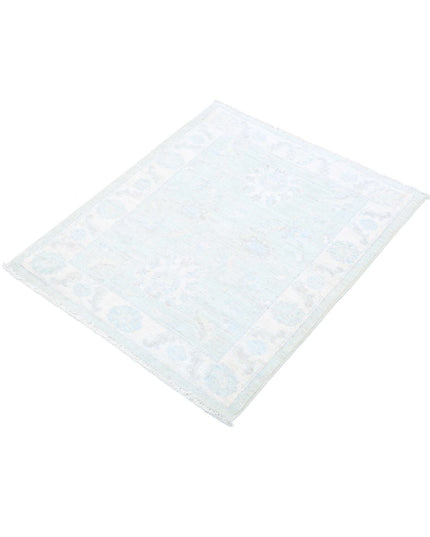 Serenity 2' 4" X 2' 9" Hand Knotted Wool Rug 2' 4" X 2' 9" (71 X 84) / Brown / Wool