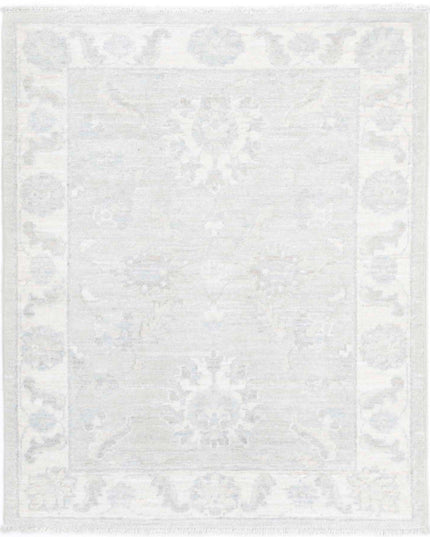 Serenity 2' 4" X 2' 9" Hand Knotted Wool Rug 2' 4" X 2' 9" (71 X 84) / Brown / Wool