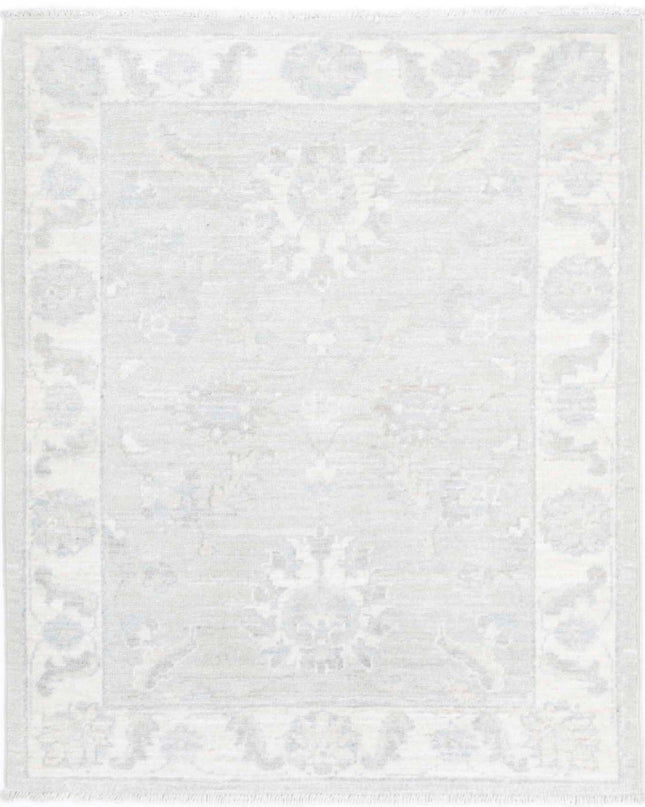 Serenity 2' 4" X 2' 9" Hand Knotted Wool Rug 2' 4" X 2' 9" (71 X 84) / Brown / Wool