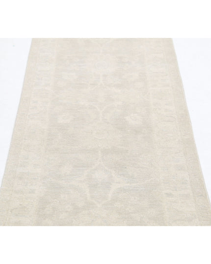 Serenity 2' 7" X 8' 3" Hand Knotted Wool Rug 2' 7" X 8' 3" (79 X 251) / Taupe / Wool