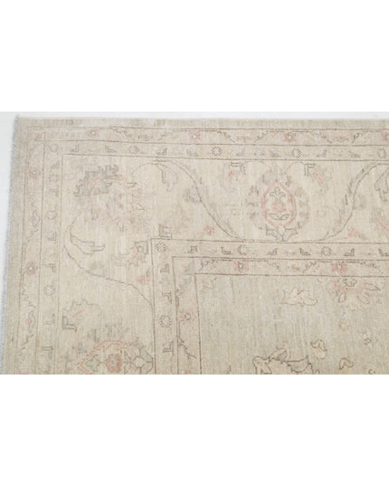Serenity 9' 9" X 13' 5" Hand Knotted Wool Rug 9' 9" X 13' 5" (297 X 409) / Ivory / Wool