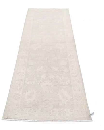 Serenity 2' 6" X 7' 11" Hand Knotted Wool Rug 2' 6" X 7' 11" (76 X 241) / Ivory / Wool