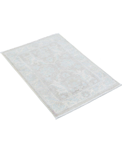 Serenity 2' 0" X 2' 10" Hand Knotted Wool Rug 2' 0" X 2' 10" (61 X 86) / Brown / Wool