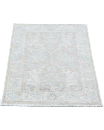 Serenity 2' 0" X 2' 10" Hand Knotted Wool Rug 2' 0" X 2' 10" (61 X 86) / Brown / Wool