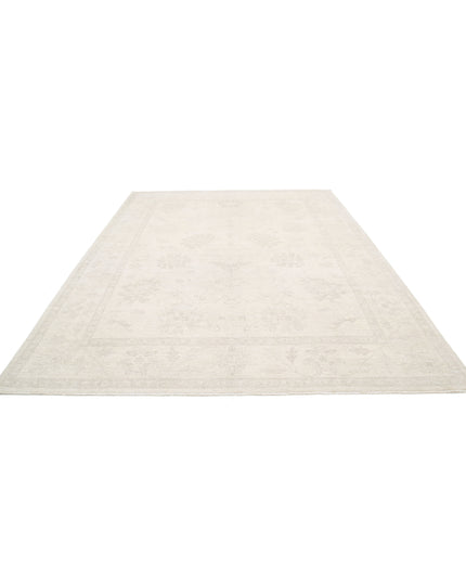 Serenity 9' 0" X 11' 6" Hand Knotted Wool Rug 9' 0" X 11' 6" (274 X 351) / Ivory / Wool