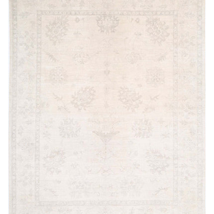 Serenity 9' 0" X 11' 6" Hand Knotted Wool Rug 9' 0" X 11' 6" (274 X 351) / Ivory / Wool