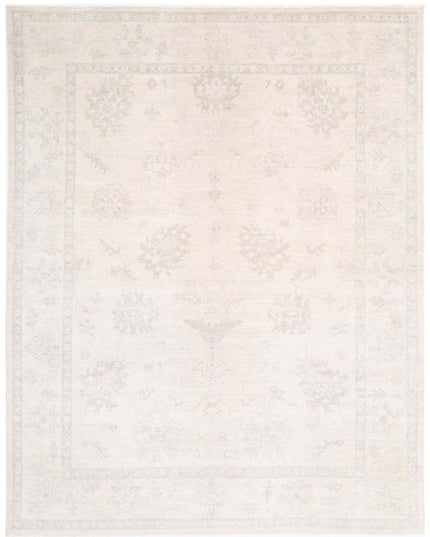 Serenity 9' 0" X 11' 6" Hand Knotted Wool Rug 9' 0" X 11' 6" (274 X 351) / Ivory / Wool