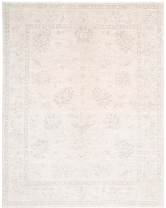 Serenity 9' 0" X 11' 6" Hand Knotted Wool Rug 9' 0" X 11' 6" (274 X 351) / Ivory / Wool