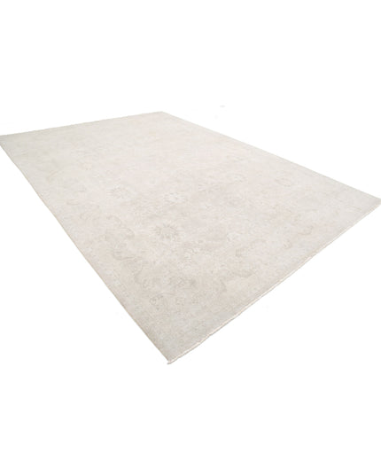 Serenity 9' 9" X 13' 10" Hand Knotted Wool Rug 9' 9" X 13' 10" (297 X 422) / Taupe / Wool