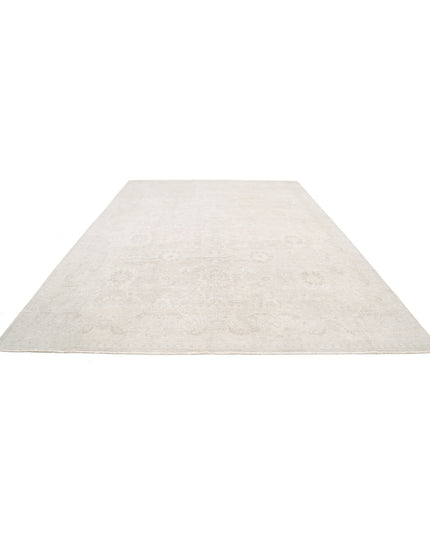 Serenity 9' 9" X 13' 10" Hand Knotted Wool Rug 9' 9" X 13' 10" (297 X 422) / Taupe / Wool