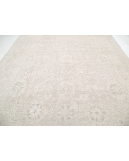 Serenity 9' 9" X 13' 10" Hand Knotted Wool Rug 9' 9" X 13' 10" (297 X 422) / Taupe / Wool