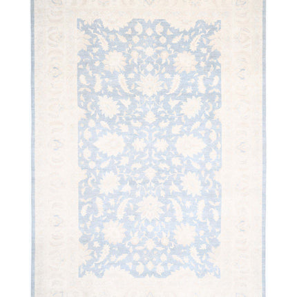 Serenity 13' 2" X 19' 8" Hand Knotted Wool Rug 13' 2" X 19' 8" (401 X 600) / Grey / Wool