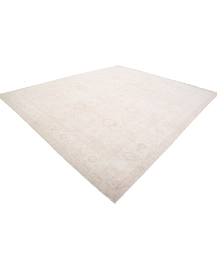 Serenity 11' 8" X 13' 8" Hand Knotted Wool Rug 11' 8" X 13' 8" (356 X 417) / Peach / Wool