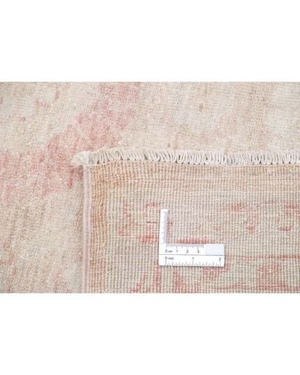 Serenity 11' 8" X 13' 8" Hand Knotted Wool Rug 11' 8" X 13' 8" (356 X 417) / Peach / Wool