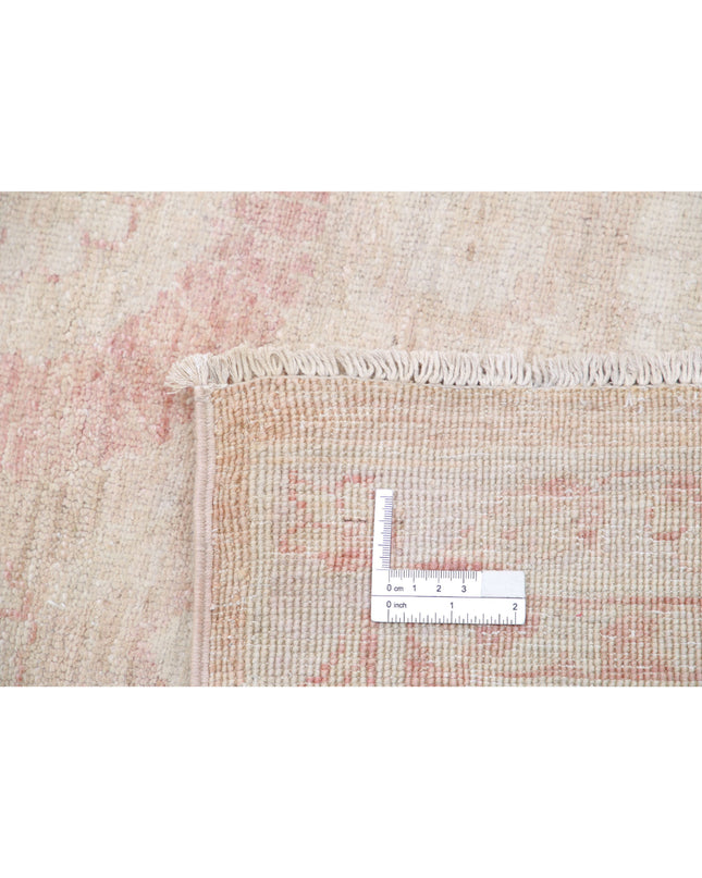 Serenity 11' 8" X 13' 8" Hand Knotted Wool Rug 11' 8" X 13' 8" (356 X 417) / Peach / Wool