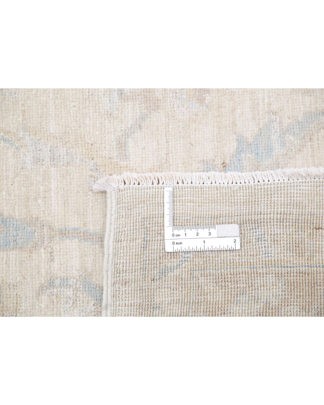 Serenity 11' 11" X 14' 6" Hand Knotted Wool Rug 11' 11" X 14' 6" (363 X 442) / Ivory / Wool