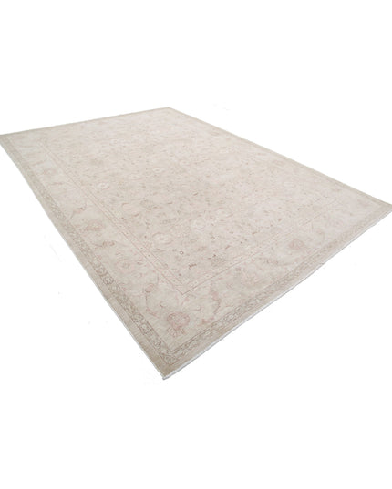 Serenity 8' 10" X 12' 1" Hand Knotted Wool Rug 8' 10" X 12' 1" (269 X 368) / Ivory / Wool
