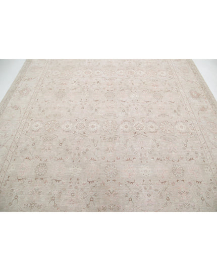 Serenity 8' 10" X 12' 1" Hand Knotted Wool Rug 8' 10" X 12' 1" (269 X 368) / Ivory / Wool