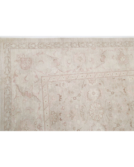 Serenity 8' 10" X 12' 1" Hand Knotted Wool Rug 8' 10" X 12' 1" (269 X 368) / Ivory / Wool