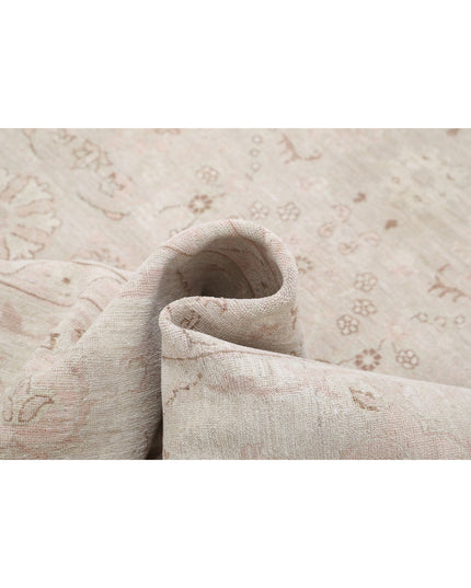 Serenity 8' 10" X 12' 1" Hand Knotted Wool Rug 8' 10" X 12' 1" (269 X 368) / Ivory / Wool