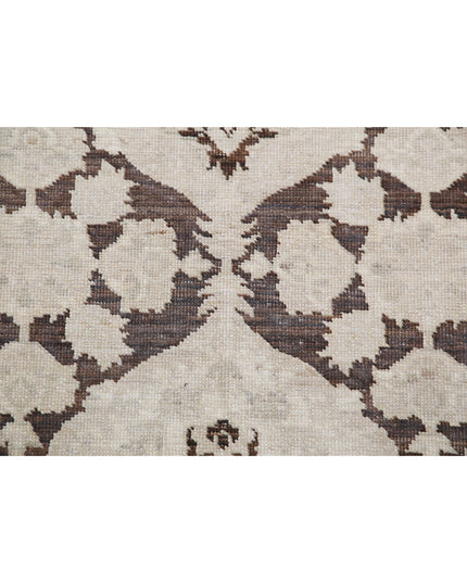 Serenity 8' 11" X 11' 8" Hand Knotted Wool Rug 8' 11" X 11' 8" (272 X 356) / Brown / Wool