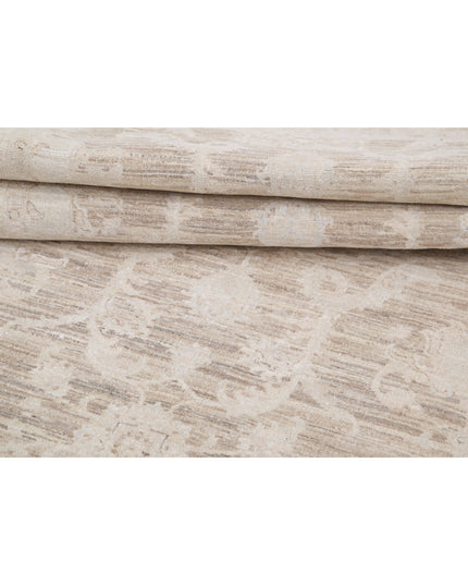 Serenity 4' 0" X 15' 1" Hand Knotted Wool Rug 4' 0" X 15' 1" (122 X 460) / Brown / Wool