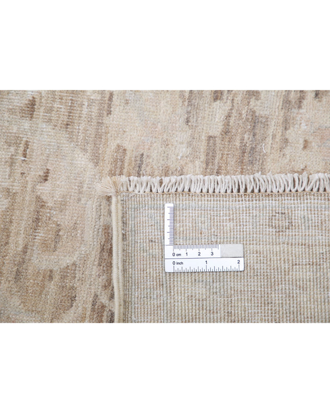 Serenity 4' 0" X 15' 1" Hand Knotted Wool Rug 4' 0" X 15' 1" (122 X 460) / Brown / Wool