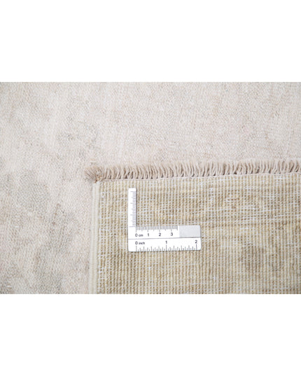 Serenity 2' 6" X 9' 5" Hand Knotted Wool Rug 2' 6" X 9' 5" (76 X 287) / Ivory / Wool