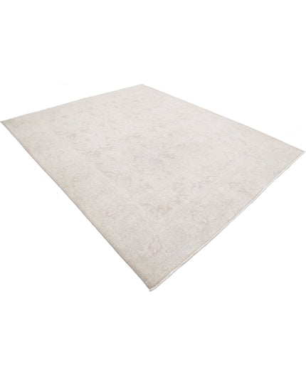Serenity 7' 9" X 9' 6" Hand Knotted Wool Rug 7' 9" X 9' 6" (236 X 290) / Ivory / Wool