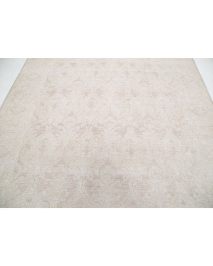 Serenity 7' 9" X 9' 6" Hand Knotted Wool Rug 7' 9" X 9' 6" (236 X 290) / Ivory / Wool