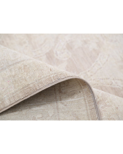 Serenity 7' 9" X 9' 6" Hand Knotted Wool Rug 7' 9" X 9' 6" (236 X 290) / Ivory / Wool