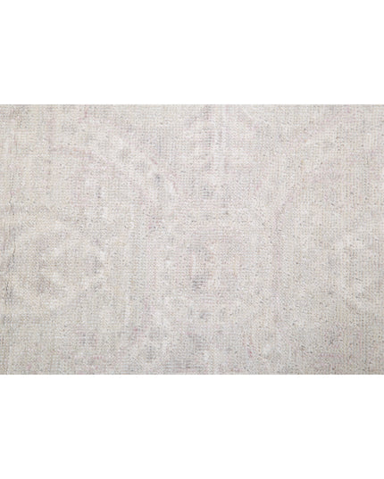 Serenity 2' 11" X 10' 4" Hand Knotted Wool Rug 2' 11" X 10' 4" (89 X 315) / Grey / Wool