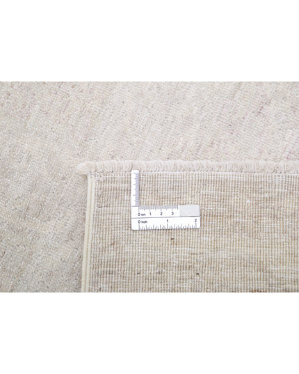 Serenity 2' 11" X 10' 4" Hand Knotted Wool Rug 2' 11" X 10' 4" (89 X 315) / Grey / Wool