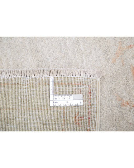 Serenity 5' 10" X 16' 3" Hand Knotted Wool Rug 5' 10" X 16' 3" (178 X 495) / Ivory / Wool