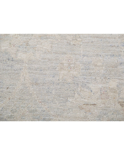 Serenity 3' 11" X 14' 2" Hand Knotted Wool Rug 3' 11" X 14' 2" (119 X 432) / Grey / Wool