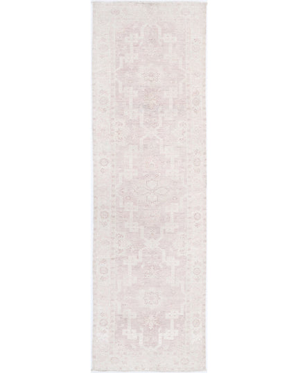 Serenity 2' 6" X 8' 11" Hand Knotted Wool Rug 2' 6" X 8' 11" (76 X 272) / Pink / Wool