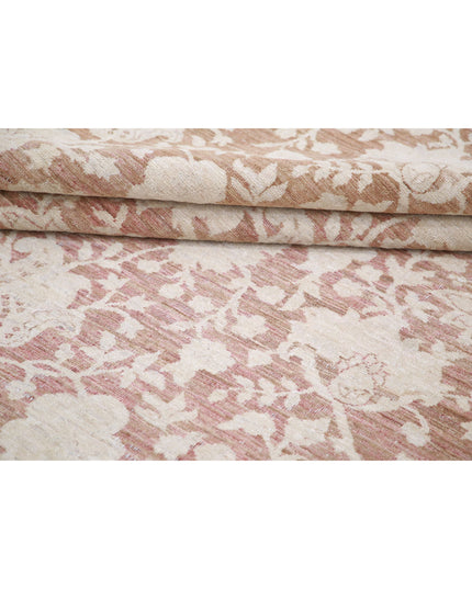 Serenity 8' 10" X 11' 5" Hand Knotted Wool Rug 8' 10" X 11' 5" (269 X 348) / Taupe / Wool