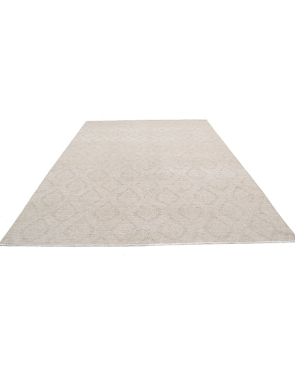 Serenity 8' 8" X 11' 8" Hand Knotted Wool Rug 8' 8" X 11' 8" (264 X 356) / Taupe / Wool