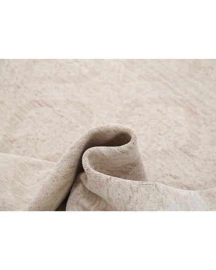 Serenity 8' 8" X 11' 8" Hand Knotted Wool Rug 8' 8" X 11' 8" (264 X 356) / Taupe / Wool
