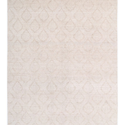 Serenity 8' 8" X 11' 8" Hand Knotted Wool Rug 8' 8" X 11' 8" (264 X 356) / Taupe / Wool