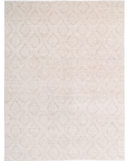 Serenity 8' 8" X 11' 8" Hand Knotted Wool Rug 8' 8" X 11' 8" (264 X 356) / Taupe / Wool