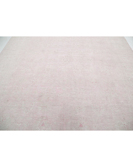 Serenity 9' 10" X 12' 7" Hand Knotted Wool Rug 9' 10" X 12' 7" (300 X 383) / Pink / Wool