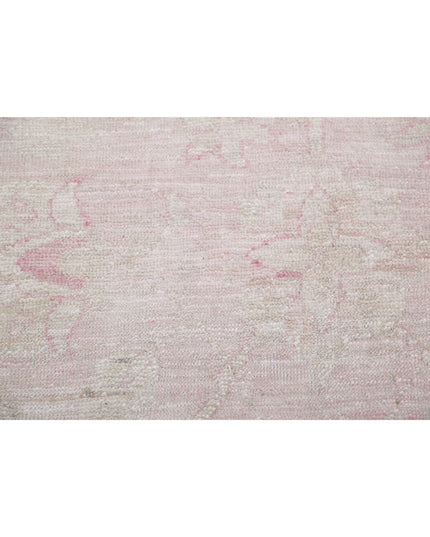 Serenity 9' 10" X 12' 7" Hand Knotted Wool Rug 9' 10" X 12' 7" (300 X 383) / Pink / Wool