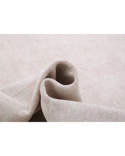 Serenity 9' 10" X 12' 7" Hand Knotted Wool Rug 9' 10" X 12' 7" (300 X 383) / Pink / Wool
