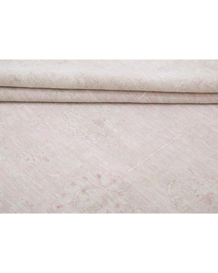 Serenity 9' 10" X 12' 7" Hand Knotted Wool Rug 9' 10" X 12' 7" (300 X 383) / Pink / Wool