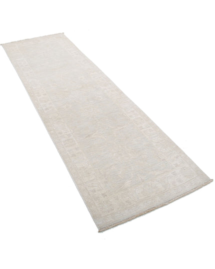 Serenity 2' 7" X 8' 5" Hand Knotted Wool Rug 2' 7" X 8' 5" (79 X 257) / Grey / Wool