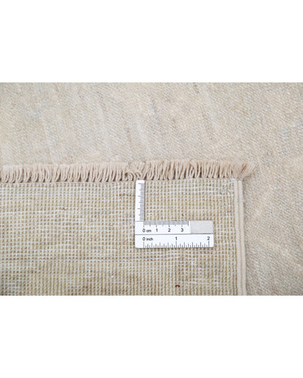 Serenity 2' 7" X 8' 5" Hand Knotted Wool Rug 2' 7" X 8' 5" (79 X 257) / Grey / Wool